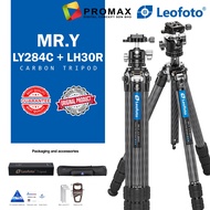 LEOFOTO MR Y TRIPOD LY-284C + LH-30R Y Shaped Center Column 4-section Carbon Fiber with Ballhead Kit