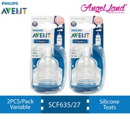botol susu avent avent bottle puting avent ✬Philips Avent Classic Teats x 2 Packs (4 Pcs)❤
