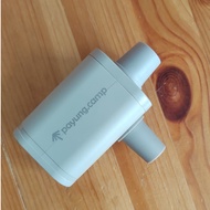 MOUNTAINHIKER Rechargable Air Pump Portable Micro Battery Air Pump Inflation and Deflation for Mattr