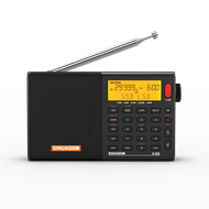 SIHUADON/XHDATA D-808 เครื่องรับวิทยุ AM FM SW MW AIR SSB RDS วิทยุดิจิตอลแบบพกพา ATS Hi-Fi สเตอริโอ