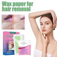 Set Mild Facial Hair Removal Wax Paper Professional Depilation Lip Beauty Mustache Tools M2u2