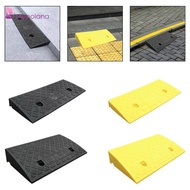 Menolana Curb Ramp Portable Wheelchair Ramp Threshold Pad Slope Roadside Slope PP Material Suitable 