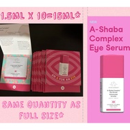 same as full size* new!! drunk elephant A-shaba complex eye serum 1.5ml x 10