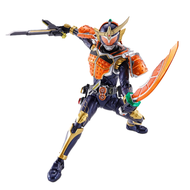 BANDAI shf 真骨彫製法 假面騎士鎧武 柳橙鎧甲  1個