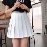 Bigsize High-Back tennis Skirt, m301 Korean Pleated Skirt