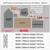 QIANGSHANGLI | Elder Care Facility Decorative Wallpaper for Dementia Area