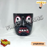 Mask Shell Ganongan Pakem Shell Ganongan Kruropeok Black Af 1