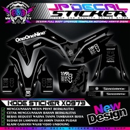 Decal CRF SUPER GLOSSY PREMIUM - FULL BODY CUSTOM ONE ONE NINE