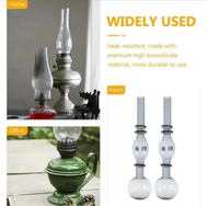 Glass pipe Glass Oil Lamp Burner High Lantern Heat Glass Oil Burner Lamp Burner Glass Oil Resistant 