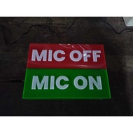 Sign On Air Off Air Neon Box Mini 2 Colors