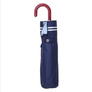 estaa - 日本直送 - Beauty Shield 晴雨兼用 防UV 遮光 遮熱 日傘 折傘 短傘 - 水手印花 - 深藍色