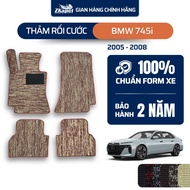 Car puppet floor mats for BMW 745i 2005 - 2008 ZKAPET (5 seats)