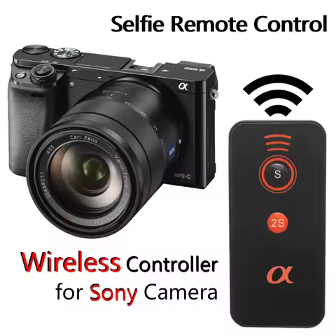 IR Infrared Wireless Remote Control Shutter Release For Sony A6000 A6300 A6500 a230 a330 a450 a500 a