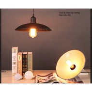 Disc-shaped decorative pendant lampshade TN021 (Black) - Free 3w led bulb - Energy Green Lighting -