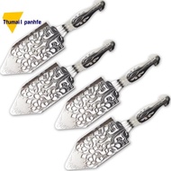 4PCS Stainless Steel Absinthe Spoons  Cocktail Bar Glass Cup Spoon Drinking Filter Hollowed Out Spoo