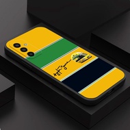 Case For Samsung Galaxy A31 A51 A71 A81 4G 5G M60S Phone Cover Soft Silicon Ayrton Senna Helmet