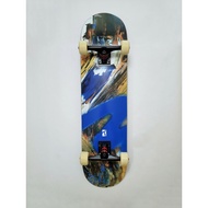 Poetic Spray Wave 'Middle' Skateboard
