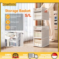 Foldable Storage Crate Multi Purpose Storage Box Organiser Stackable Sorting Storage Basket Wardrobe
