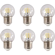 A15 LED Bulb G45 7W Mini Globe LED Bulb LED Candelabra Bulb for Ceiling Fan Decorative Lights, E26/E
