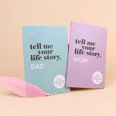 A Guided Journal And Memory Keepsake Book New (Tell Me Your Life Story Series Books)