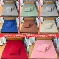 Set of 3 JAFUMA Italian cold elastic bed sheetPiece | 2mx2m2, 1m8x2m, 1m6x2m, 1m4x2m, 1m2x2m 1mx2m b