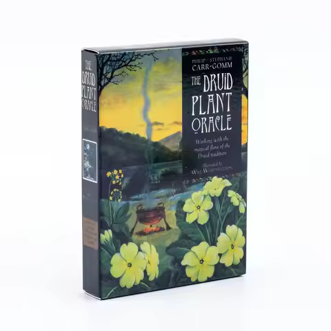 The Druid Plant Oracle 39-Card Deck Magical Flora of The Druid Tradition Beautiful Illustrations Div