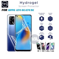 LAYAR Oppo A74 4G A74 5G Clear HD Blue Matte Spy Privacy Hydrogel Screen Protector Screen Protector