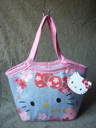 Hello Kitty 加厚 棉布 保溫 手提 飯盒袋 insulation bag
