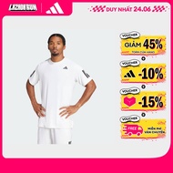 adidas Quần vợt Áo Thun 3 Sọc Tennis Club Climacool Nam trắng JE0413