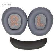BO 1Pair Headphone Accessories for JBL-Quantum 100 Upgraded Fabric Earpads Standard