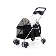 Heyeo Shopping Pet Dog Stroller Pet, Black