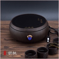 ST/💯Electric Ceramic Stove Tea Stove Household Mute Timing Smart Glass Jug Set Boiling Water Tea Mini Convection Oven Te