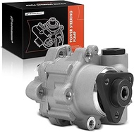 A-Premium Power Steering Pump Replacement for BMW 318i 1996-1998 318is 318ti 1.9L with Return Pipe w