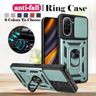 Casing For Xiaomi Poco C71 C 71 PocoPhone C71 PocoC71 PocoPhoneC71 Shockproof Phone Case Armor Ring 