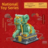 JINGGUAN | Assembled Ancient Architecture Model Building Blocks