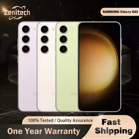 Original Samsung Galaxy S23 5G S911U1 6.1" ROM 128/256GB/ RAM 8GB Snapdragon NFC Octa Core Original 