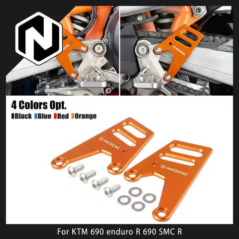 For KTM 690 SMC/SMC R 690 ENDURO/ENDURO R 2008-2023 Motorcycle Heel Guards Cover For HUSQVARNA 701 E