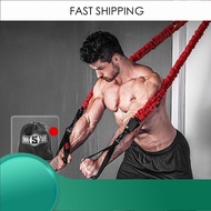 Multifunctional Fitness Resistance Bands Home Fitness Pull Rope Muscle Building Body Strength guwwya