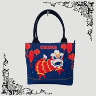 [Mini] Tas Souvenir Tote Bag Wanita China