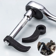 Cow Horn Pose Half Axle Disassembly Tool Drive Pry Bar Adapter Used For Open-end Wrenches Disassembl