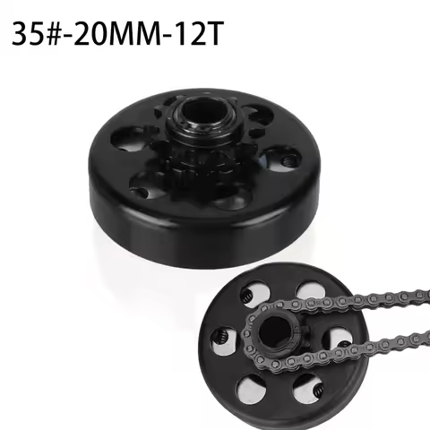 20mm Hole 12 Teeth Bore Go Kart Centrifugal Clutch for #35 Chain Mini Bike Trike ATV GX160 GX200 #35