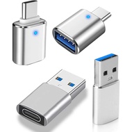 USB Hub 3.0, USB Splitter 1 masuk 4 keluar, USB Extender USB Adapter Multiple Port, 4Pcs USB to USBC