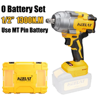 KEELAT Impact Wrench Cordless 1300NM 1/2 Torque Wrench Brushless Motor Power Tools Kpro-ID01
