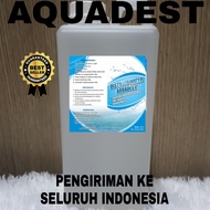 Aquadest Aquades Distilled Water / Air suling 1 liter