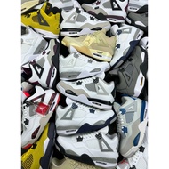 [Last Wave Overseas Daigou Exclusive Version Latex Insole] AJ4 Series First Layer Leather Air Jordan