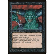 EDH PlayTest cards - Juzam Djinn (Black)
