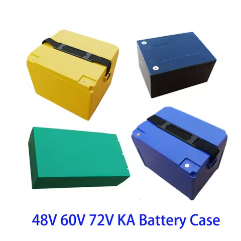 48V 60V 72V KA 20Ah 12Ah Lithium Battery Box 18650 li-ion Pack Cell Housing Case Shell Holder DIY EV
