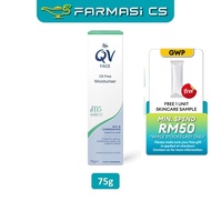 Ego QV Face Oil Free Moisturiser 75g EXP:03/2030 [ Vitamin B3, Pro-Vitamin B5, Oily & Combination & 