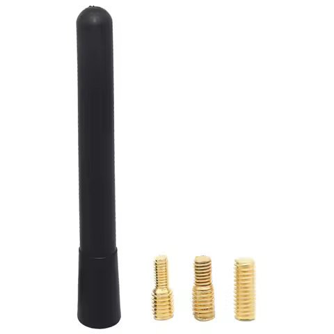 9.7CM/3.82in AM/FM Antenna Bee Sting Stubby Aerial Mast Radio Roof Mount Sport Short Rod For BMW MIN