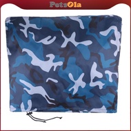 [PETSOLA] Waterproof UV Protection Boat Outboard Motor 2-5  Engine Cover Ocean Camo